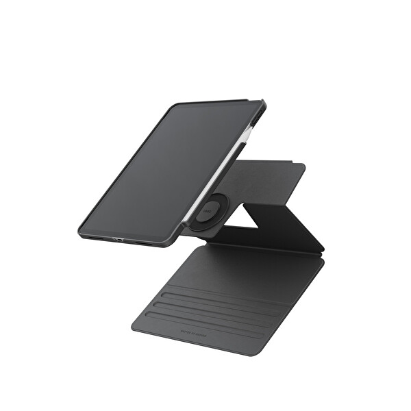 Uniq Apple iPad 2025 10.9 (10.Nesil) Rovus Snapmount 360 Derece Dönebilen Manyetik Tablet Kılıf - Lacivert