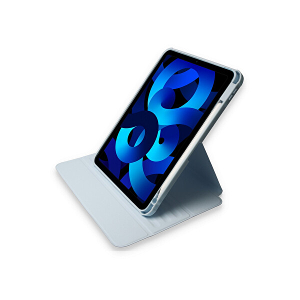 Newface Apple iPad Pro 11 (2021) Kılıf Starling 360 Kalemlikli Tablet Kılıf - Mavi