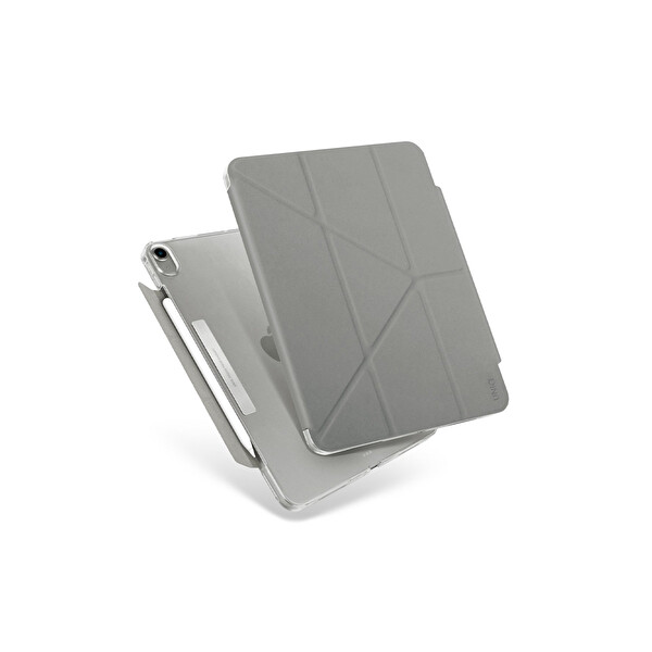 Uniq Apple iPad 2022 10.9 (10.Nesil) Camden Katlanabilir Tablet Kapak - Gri