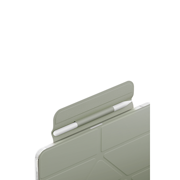 Uniq Apple iPad Air 11 (2024) Camden Lite Kalemlikli Tablet Kapak - Yeşil