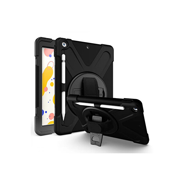 Newface Apple iPad 5 Air 9.7 Kılıf Amazing Tablet Kapak - Siyah