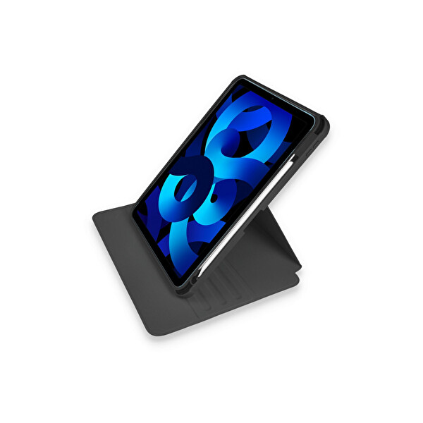 Newface Apple iPad 10.2 (7.Nesil) Kılıf Starling 360 Kalemlikli Tablet Kılıf - Siyah