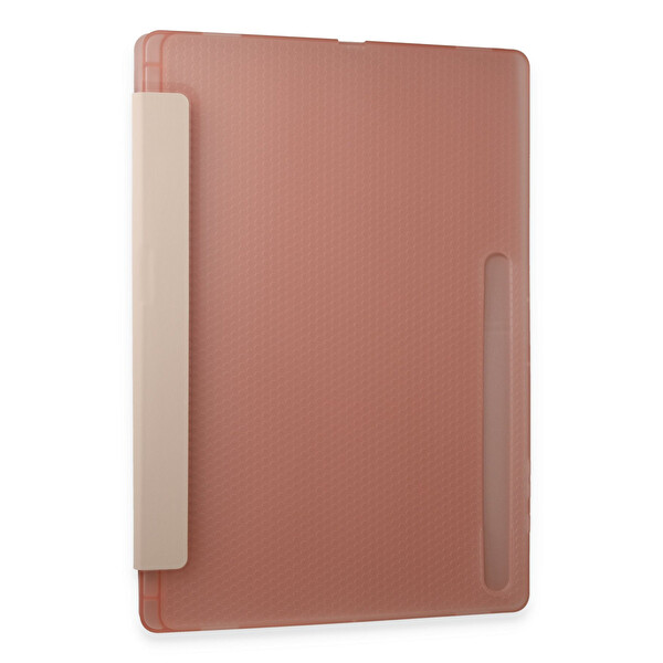 Newface Samsung Galaxy Tab A9 Kılıf Kalemlikli Mars Tablet Kılıfı - Rose Gold