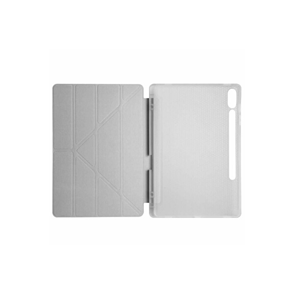 Newface Samsung Galaxy X510 Tab S9 FE 11 Kılıf Kalemlikli Mars Tablet Kılıfı - Gri