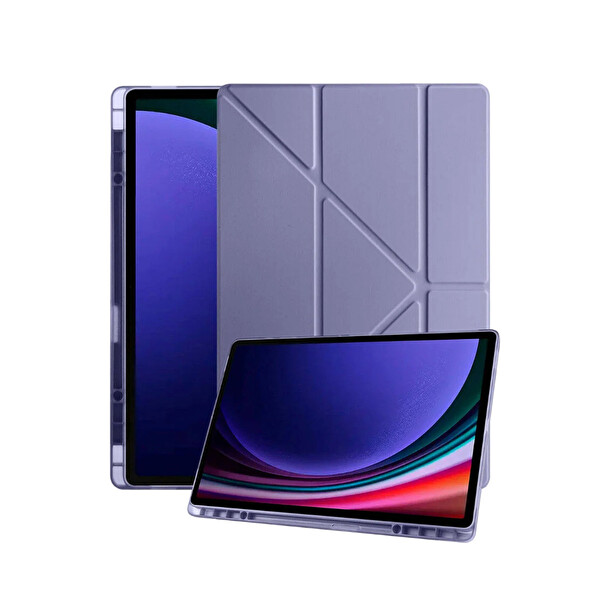 Newface Samsung Galaxy X730 Tab S11 Kalemlikli Mars Tablet Kılıfı - Lavender