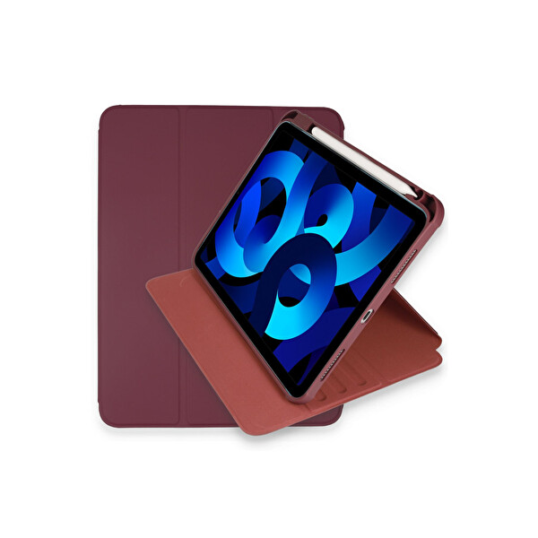 Newface Apple iPad Pro 11 (2021) Kılıf Starling 360 Kalemlikli Tablet Kılıf - Mor