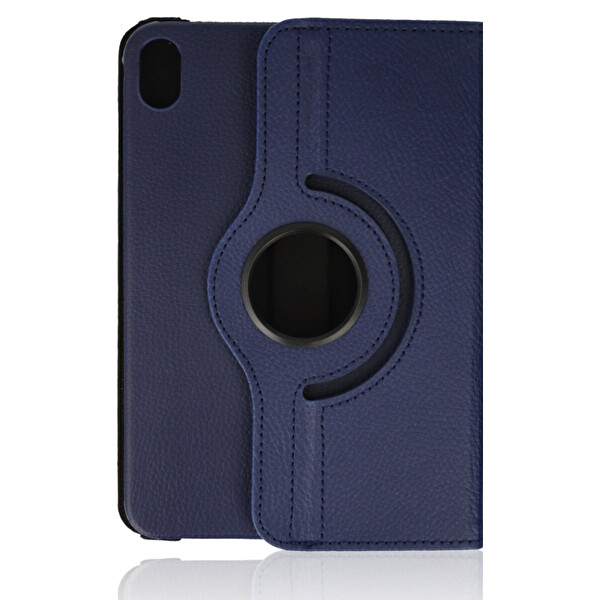 Newface Apple iPad Mini 6 Kılıf 360 Tablet Deri Kılıf - Lacivert
