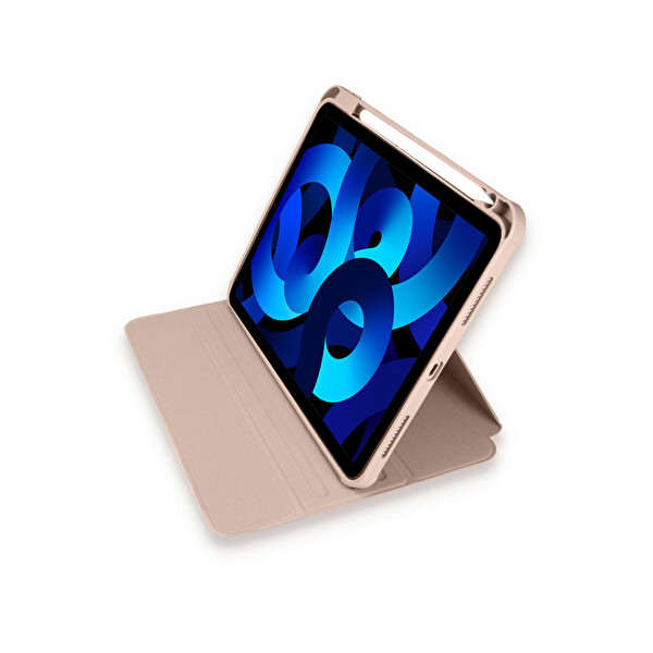 Newface Apple iPad Pro 11 (2021) Kılıf Starling 360 Kalemlikli Tablet Kılıf - Rose Gold