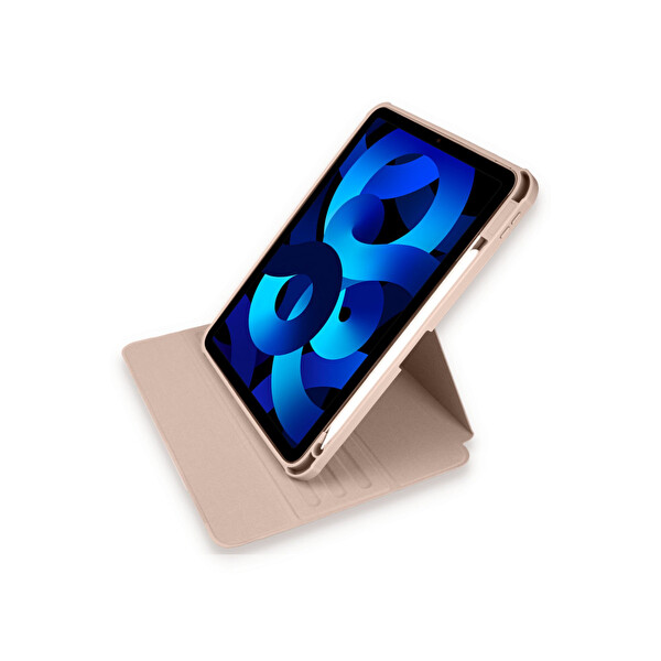 Newface Apple iPad Pro 11 (2021) Kılıf Starling 360 Kalemlikli Tablet Kılıf - Rose Gold