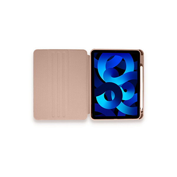 Newface Apple iPad Pro 11 (2021) Kılıf Starling 360 Kalemlikli Tablet Kılıf - Rose Gold