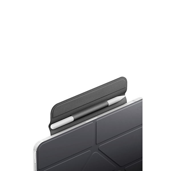 Uniq Apple iPad 2025 10.9 10.Nesil (A16) Camden Lite Kalemlikli Tablet Kapak - Siyah
