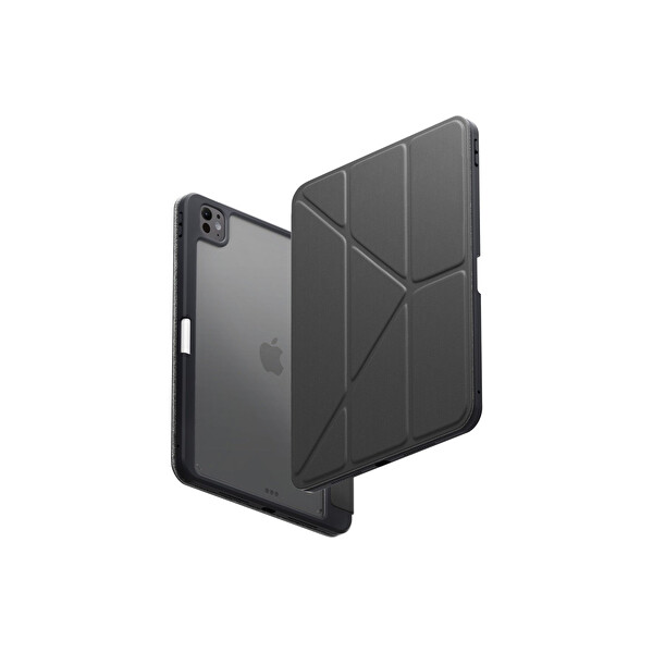 Uniq Apple iPad Pro 11 (2022) Moven Standlı Tablet Kapak - Gri