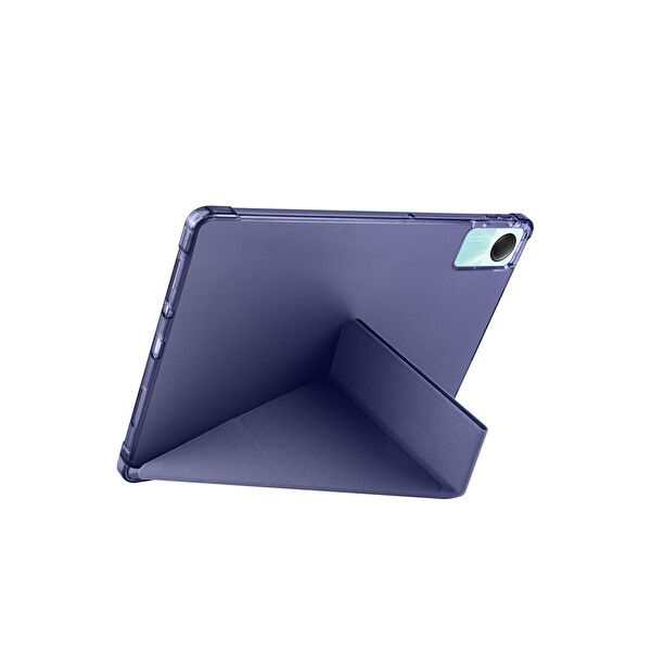Newface Xiaomi Redmi Pad SE 4G Kılıf Kalemlikli Mars Tablet Kılıfı - Lacivert