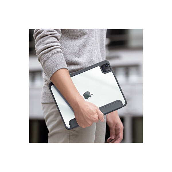 Uniq Apple iPad Air 11 (2024) Moven Standlı Tablet Kapak - Pembe