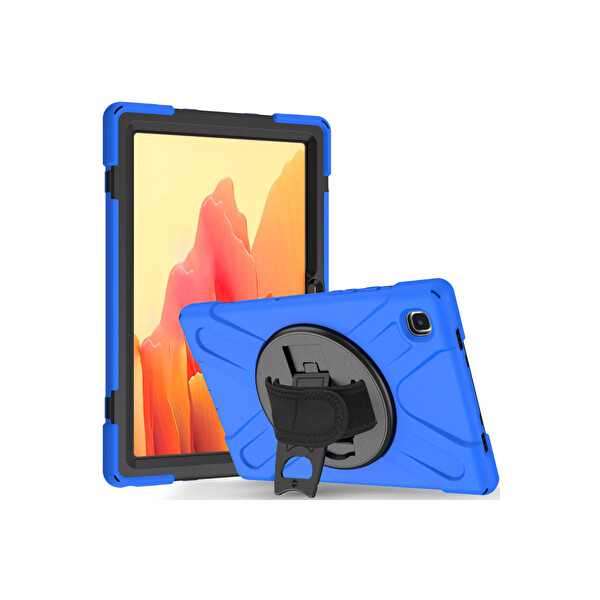Newface Samsung Galaxy T220 Tab A7 Lite 8.7 Kılıf Amazing Tablet Kapak - Mavi