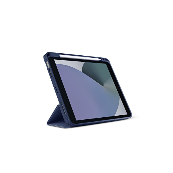 Uniq Apple iPad Pro 11 (2022) Moven Standlı Tablet Kapak - Lacivert