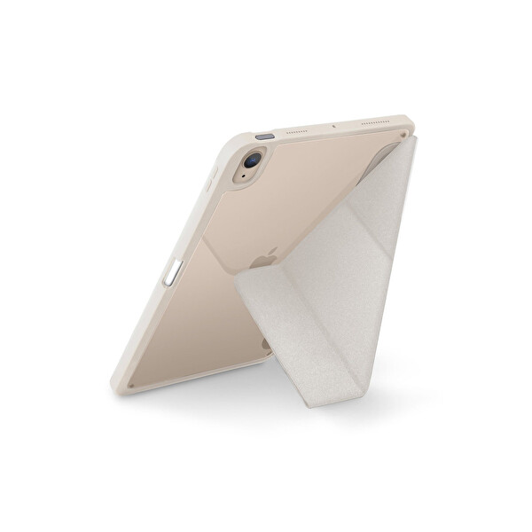 Uniq Apple iPad Air 4 10.9 Moven Standlı Tablet Kapak - Bej