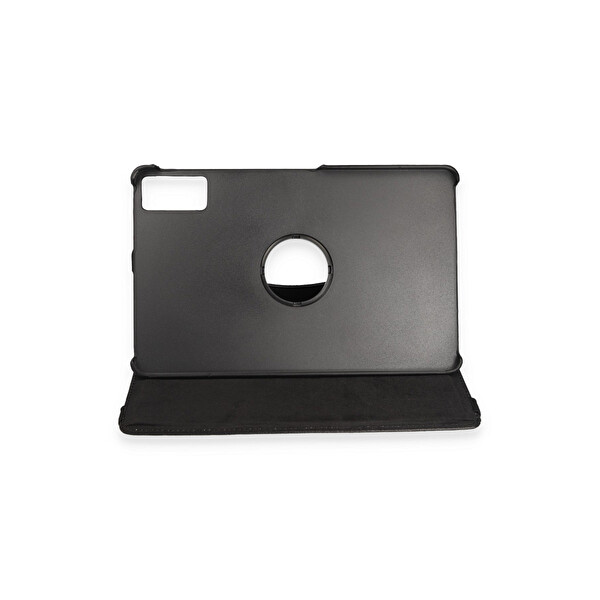 Newface Xiaomi Redmi Pad SE Kılıf 360 Tablet Deri Kılıf - Siyah