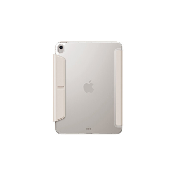 Uniq Apple iPad Air 11 (2024) Camden Katlanabilir Tablet Kapak - Bej