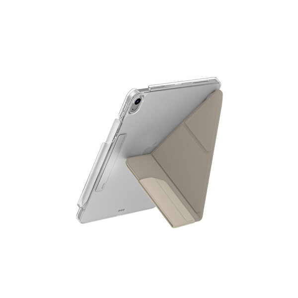 Uniq Apple iPad Air 11 (2024) Camden Katlanabilir Tablet Kapak - Bej