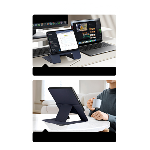 HDD Apple iPad Air 13 (2025) HTL-27 Onyx Tablet Kılıfı - Mavi