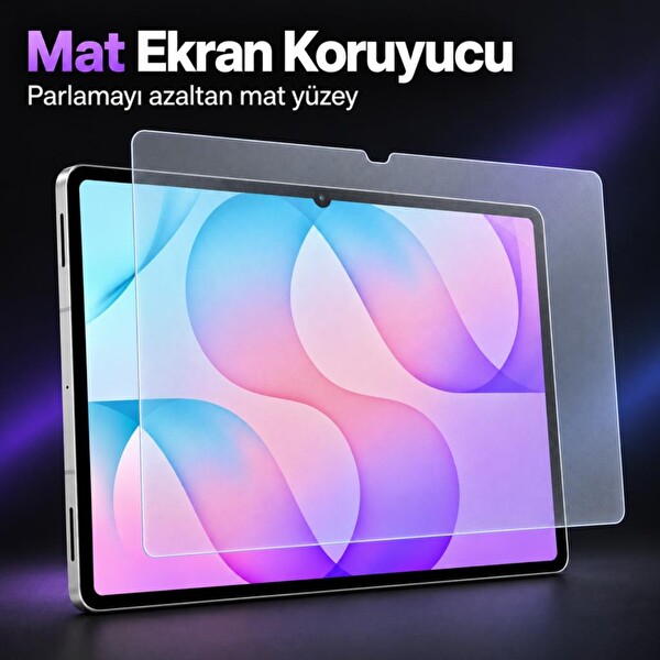 Engo Samsung Galaxy Tab S12 Plus İle Uyumlu Mat Ekran Koruyucu 12.6