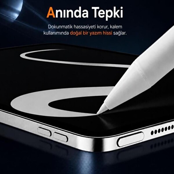 Engo Samsung Galaxy Tab S12 Plus İle Uyumlu Mat Ekran Koruyucu 12.6