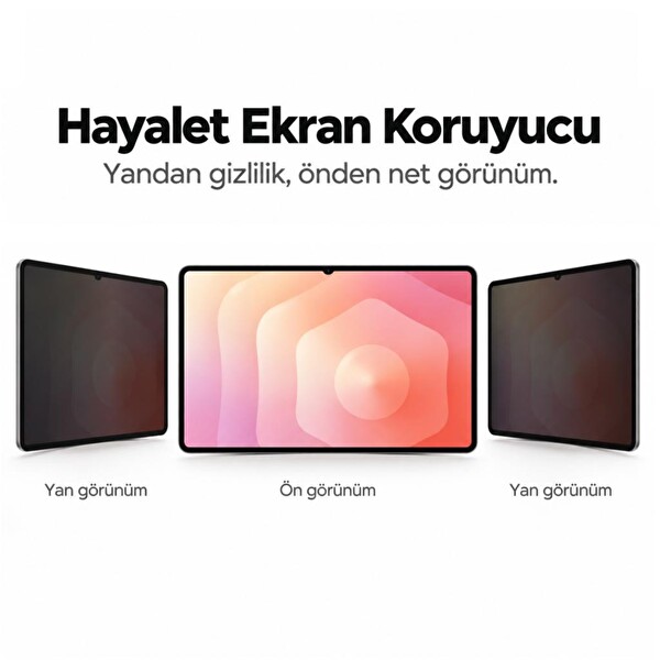 Engo Samsung Galaxy Tab S12 Ultra Uyumlu Hayalet Ekran Koruyucu 14.6