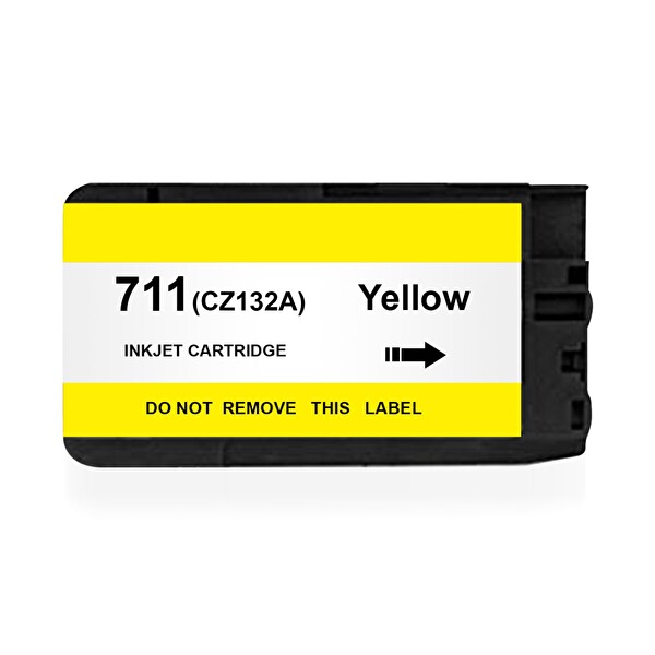 BK Hp 711y (cz132a) Uyumlu Sarı Kartuş - Hp Designjet T120 / T520