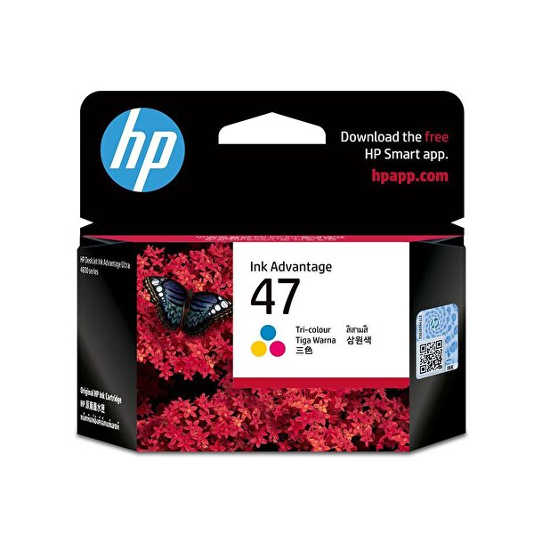 HP HP Deskjet Ultra 4828 6ZD61AE 47 Renkli̇ Mürekkep Kartuşu