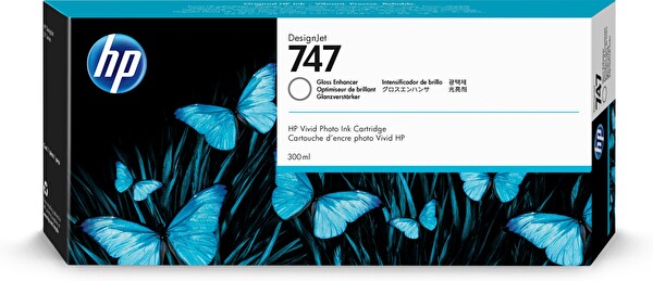 HP 747 P2V87A 300 ML Orijinal Parlaklık Artırıcı Mürekkep Kartuşu