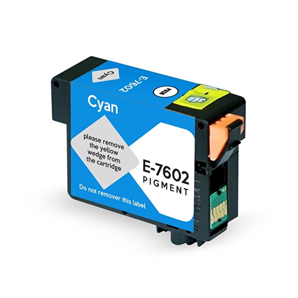 BK Epson T7602-C13T76024010 Mavi Muadil Photoink Kartuş