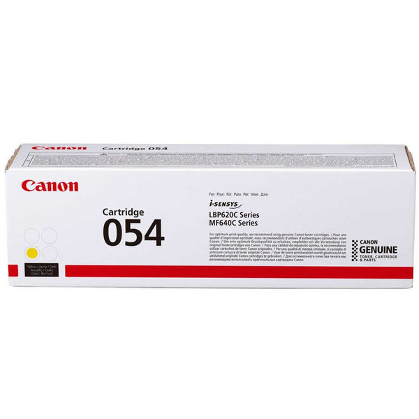 Canon CRG 054 3021C002 Orijinal Sarı Toner