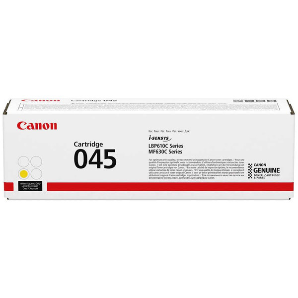 Canon CRG 045 1239C002 Orijinal Sarı Toner