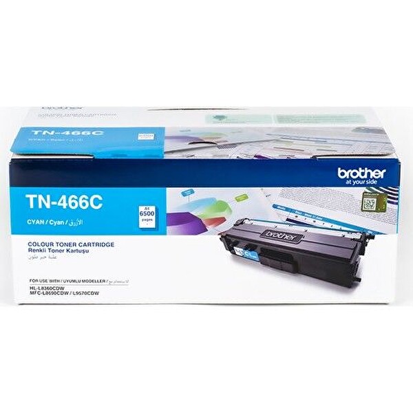 Brother TN-466C Mavi Orijinal Toner