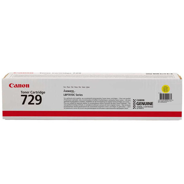Canon CRG 729 4367B002 Orijinal Sarı Toner