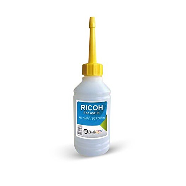 Pluscopy Ricoh Tüm Modeller ile Uyumlu 150 GR Siyah Toner Tozu
