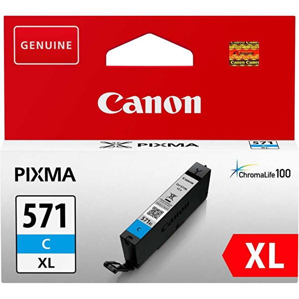 Canon CLI 571C XL 0332C001AA Mavi Orijinal Mürekkep Kartuş