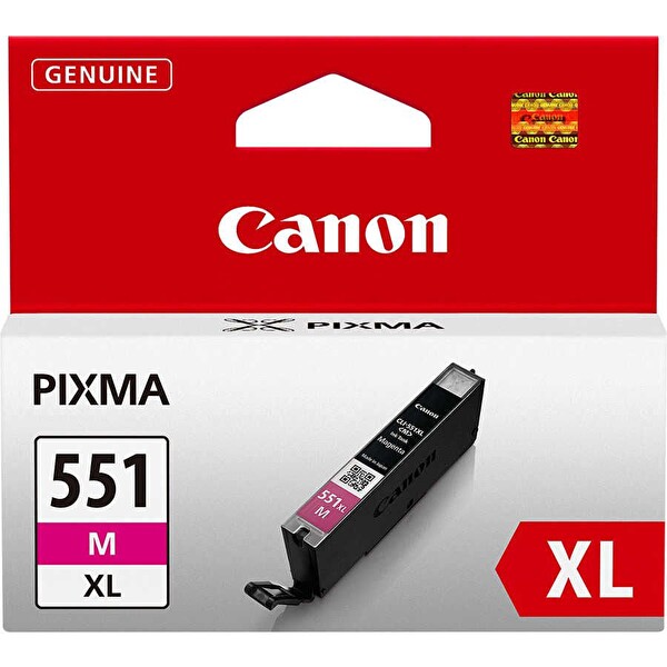 Canon CLI-551M XL 6445B001 Kırmızı Orijinal Mürekkep Kartuş