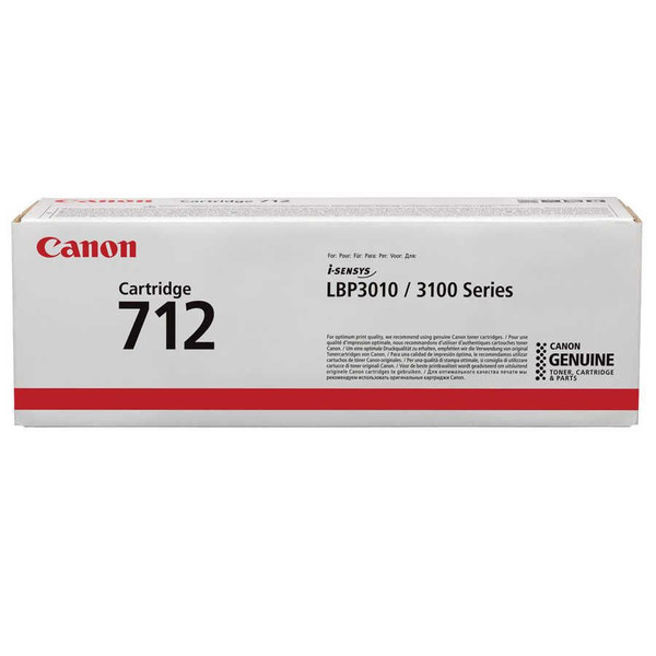 Canon CRG-712/1870B002 Siyah Orijinal Toner