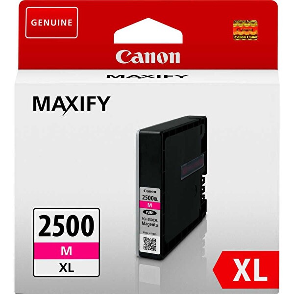 Canon PGI-2500XL 9266B001 M Kırmızı Orijinal Mürekkep Kartuş
