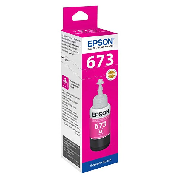 Epson T6733-C13T67334A 70 ML Kırmızı Orjinal Mürekkep