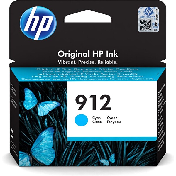 HP 912- 3YL77AE Orijinal Mavi Mürekkep Kartuş