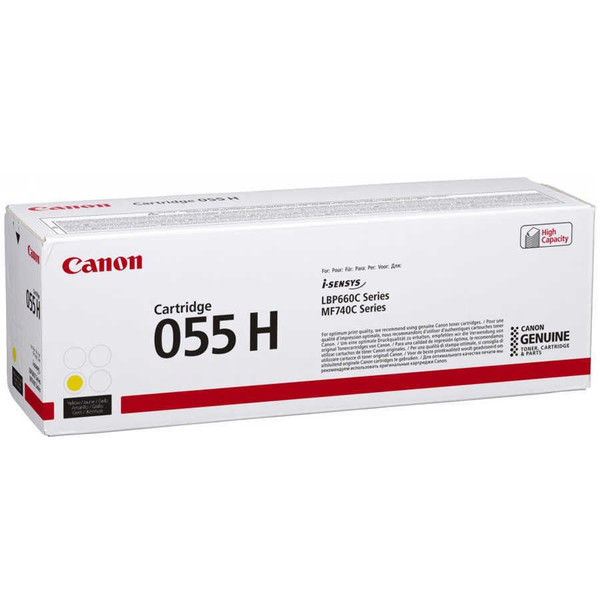 Canon CRG-055H/3017C002 Sarı Orijinal Toner