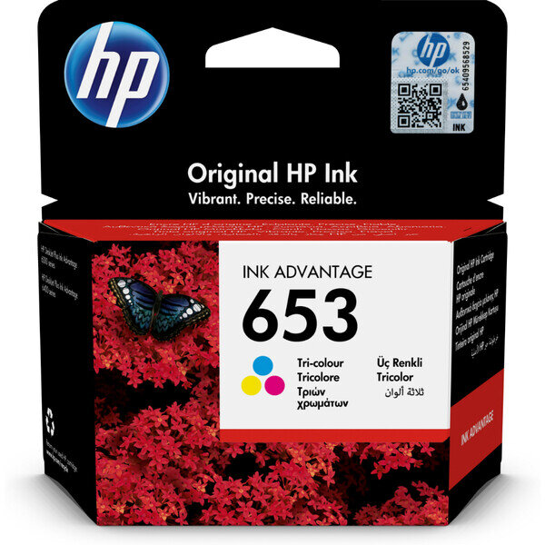 HP HP 653 3YM74AE Çok Renkli Mürekkep Kartuşu