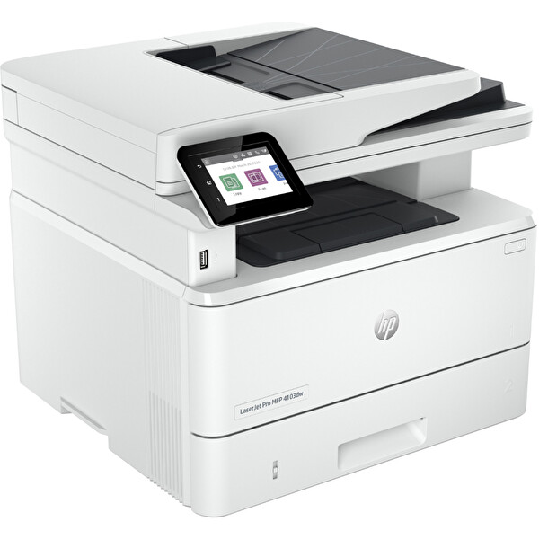 HP Laserjet Pro MFP 4103DW 2Z627A Wi-Fi Fotokopi Çift Taraflı Baskı Tarama Beyaz Lazer Yazıcı