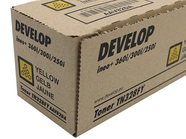Develop TN328Y AAV82D0 Orjinal Ineo-250i/300i/360i Sarı Toner
