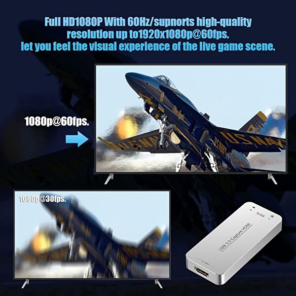 Digitnow USB Yakalama HDMI Ekran Kartı Canlı Yayın ve Kayıt