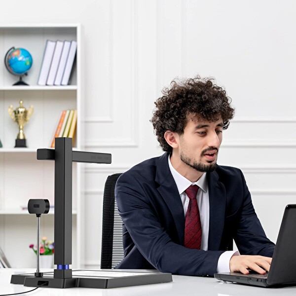 CZUR Shine 500 Surface Pro AC Belge Tarayıcı 5 MP Belge Kamerası