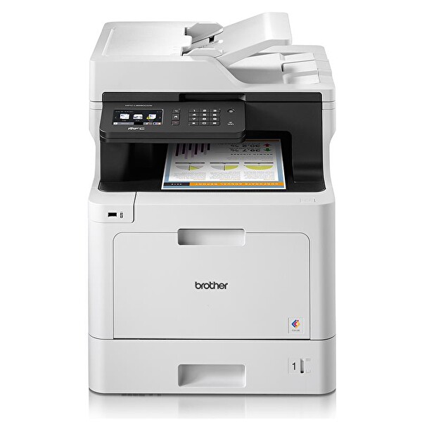 Brother MFC-L8690CDW Renkli Laser Yazıcı Tarayıcı Fotokopi Fax Wi-Fi